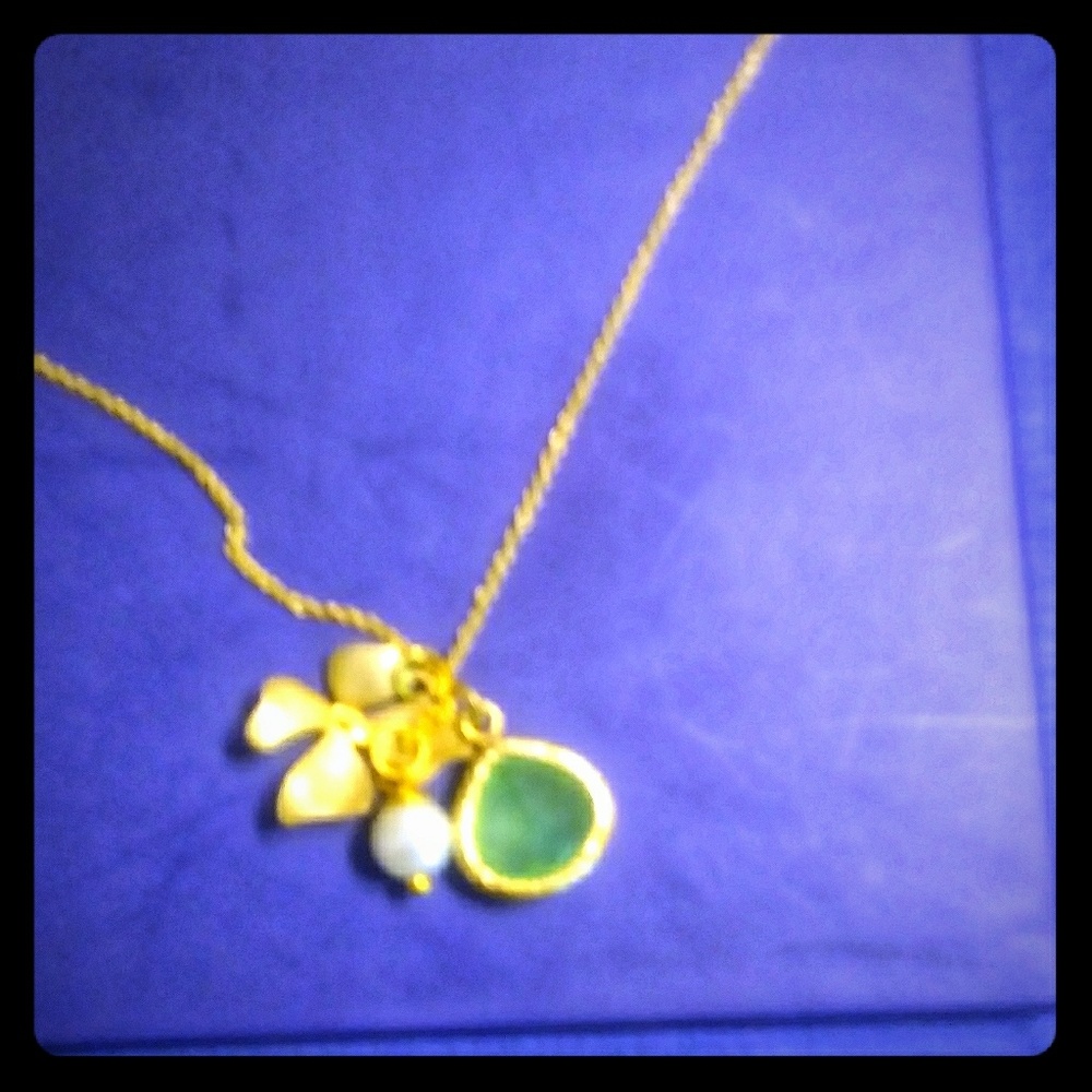 Handcrafted flower Necklace